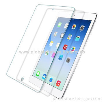 0.3mm High-clear Tempered-glass Film for iPad Air/Laptop/Notebook, 0.3-0.4mm Thickness